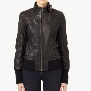 Mackage Leather Jacket Exclusively for Aritzia Ellie Size Medium M